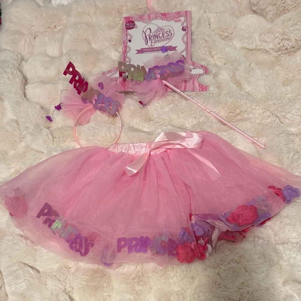 💝Super cute Princess Expressions Princess Dress Up Set 3 pieces  👑